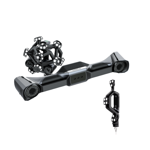 双核无线跟踪激光三维扫描系统